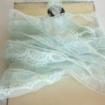 Vintage Lace Blue - pale aq..
